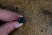 Standard 3 Pin UK/IE Wall Charger to Mini USB Cable Black