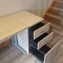 Office desk & filing cabinet. Image 3