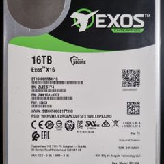 Seagate EXOS Enterprise 16TB