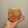 Himalayan salt tea light candle holder Image 2