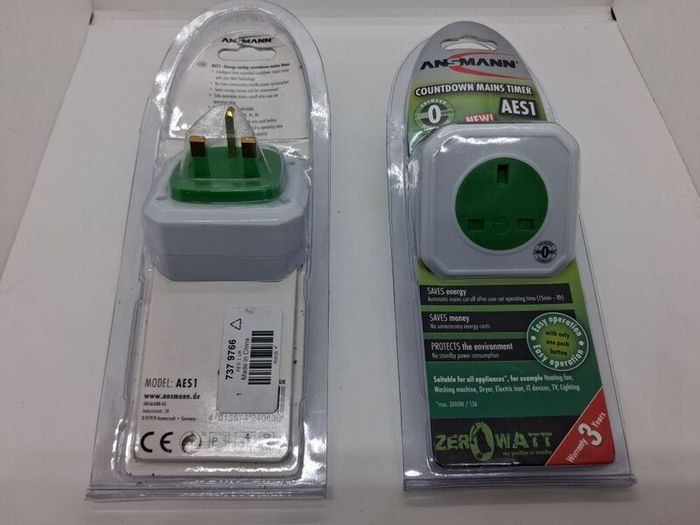 Postage - 2 x Ansmann AES1 Countdown Mains Timers