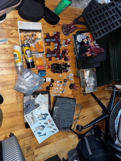 Warhammer 40K Tau Empire Army Bundle Riptide, Hammerheads, Suits & Ghostkeel (Unbuilt)