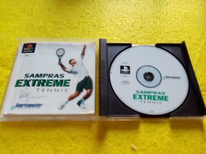 Sampras Extreme Tennis PlayStation 1 Ps1 PlayStation 2 ps2 games Original Pal version