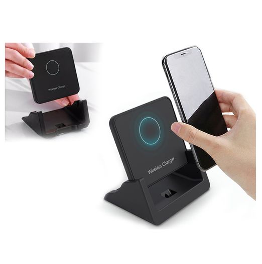 New 15W Wireless Induction Fast Quick QI Charger Holder Stand 5V 9V #1477
