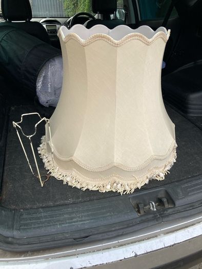 Lamp Shade - For Standing Lamp- with cradle