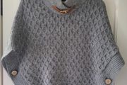 Ladies poncho jumper