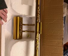 Picture light brass