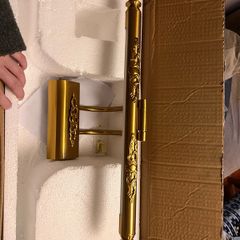Picture light brass