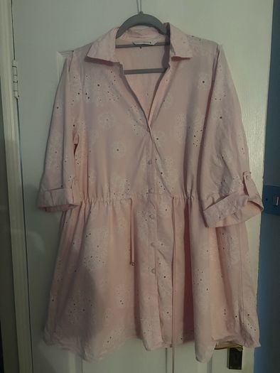 Zara size L pink dress