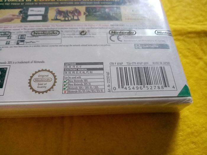 Code name STEAM steam Brand new Nintendo Ds Nintendo games Original