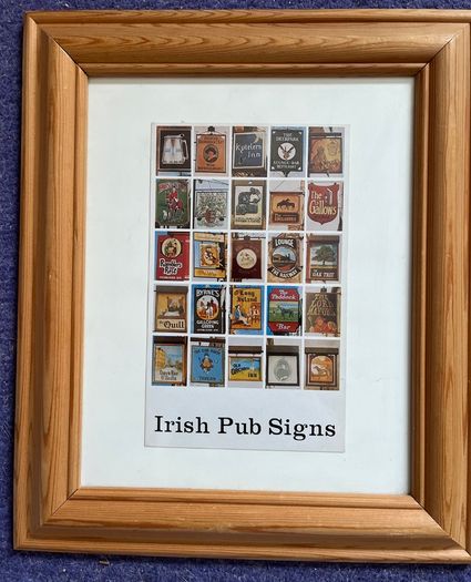 Pub Signs of Ireland - matching pair