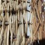 Vintage Basket Garden Flower Gathering Wicker Hand Image 3