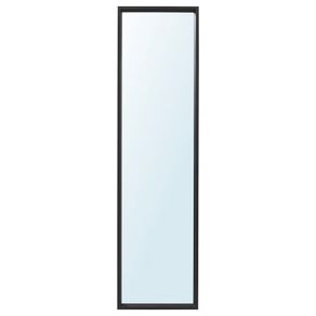 IKEA NISSEDAL Mirror, black, 40x150 cm