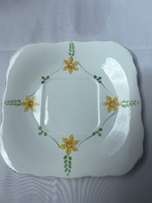 Bone China Bread/ Cake Plate
