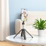 Live Broadcast Wireless Tripod Selfie Stick bluetooth Image 8