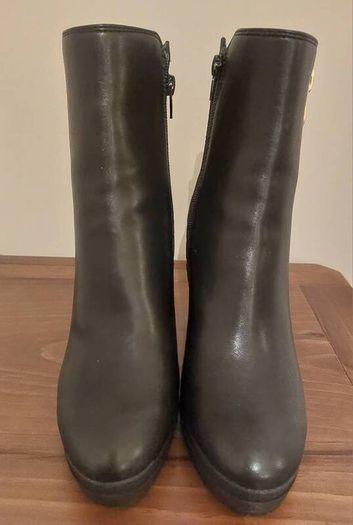 DKNY Black & Gold Boots Postage Included