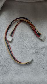 MOLEX male to MOLEX female Hard Drive Power Y Splitter Cable Adaptor Vintage Retro Gaming