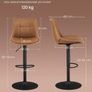 2 x high quality bar stools Image 6