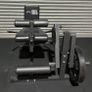 Leg Curl and Extension machine. Plate loaded Image 2