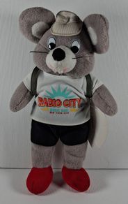 Vintage radio city music hall new york plush
