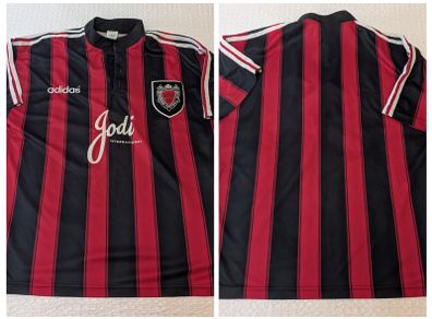 Vintage 1995/96 Bohemians Home Jersey Jodi Adidas med mens
