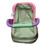 JC TOYS ADJUSTABLE CARRIER Converts from Rocking Baby Carrier to Feeding Seat Rocker Perfect for Children 2+  Pink  16 inches Image 2