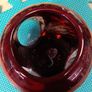 Ruby red candle holder Image 4