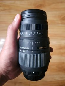 Sigma 70-300mm with Nikon F mount