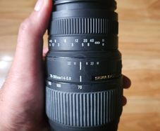 Sigma 70-300mm with Nikon F mount