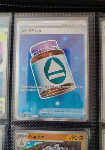 Pokemon TCG N's PP Up 262/217 Full Art Ascended Heroes NM