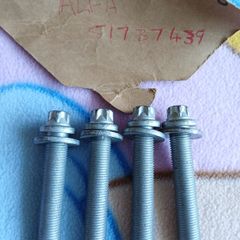Genuine Alfa Romeo 147,156 Gt Front Suspension Shock Bolts X 4, 51737439