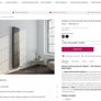 Vertical Aluminium Radiators Large Anthracite Grey 1800 x 565mm  As New | Heat Pump Compatible Image 4