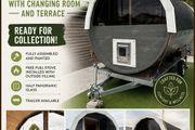 Ecohome.ie 3.5m Sauna with Fuel Stove