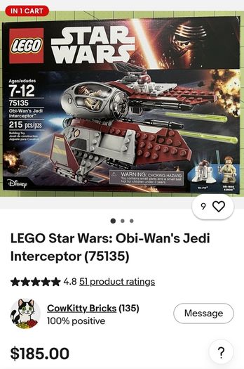 90 Euro Each!! - Lego Star Wars - Retired Sets