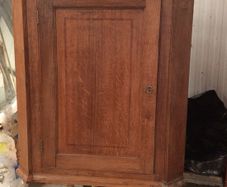 Oak Corner Cupboard