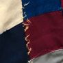 Antique patchwork quilt throw Image 7