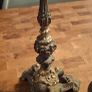 Antique French Candlesticks and Frame Image 6