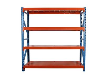 Longspan Shelving With Metal Panels