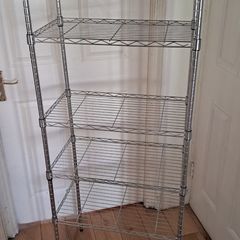 Chrome Shelving Unit