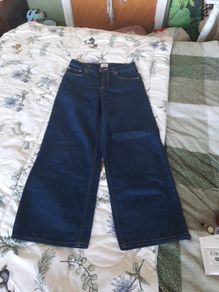 French connection wide leg jeans