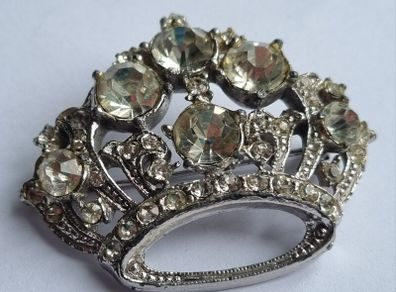 Vintage brooch CROWN