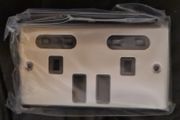 Double switch socket
