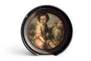 Vintage 1970s Set of 5 Coasters Featuring Masterpieces from Madrid's Museo Nacional del Prado