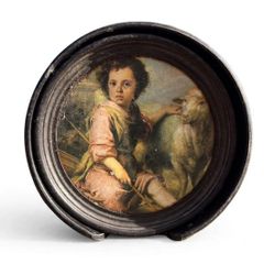 Vintage 1970s Set of 5 Coasters Featuring Masterpieces from Madrid's Museo Nacional del Prado
