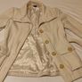 GAP Ivory  Cream Coat . Size S Image 3