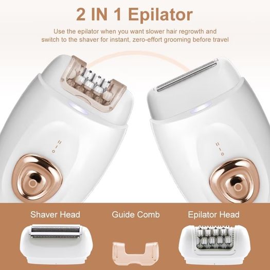 Brand New 2-in-1 Intimate Hair Remover Electric Epilator & Shaver