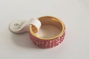 New pink stones Ring