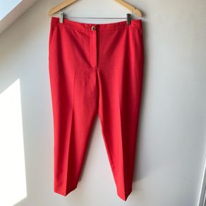Ted Baker Coral Pink Tailored Crop Trousers