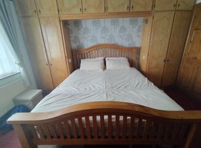Oak Superking Bed Frame 6"