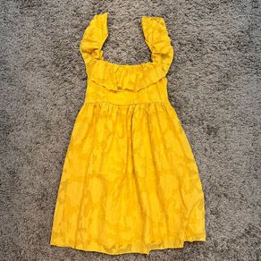Yellow Floral Dress